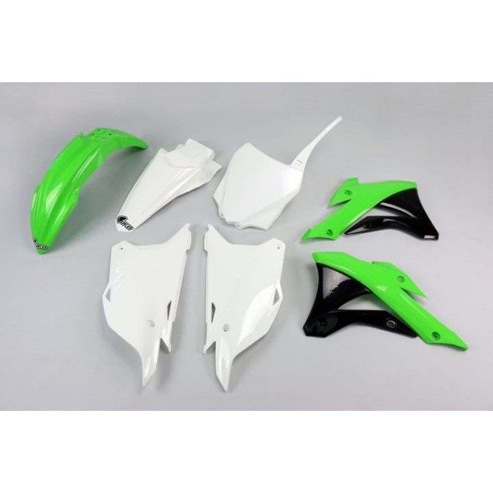 UFO komplet plastików kawasaki kx 85 '14-'21, kx 100 '14-'21
