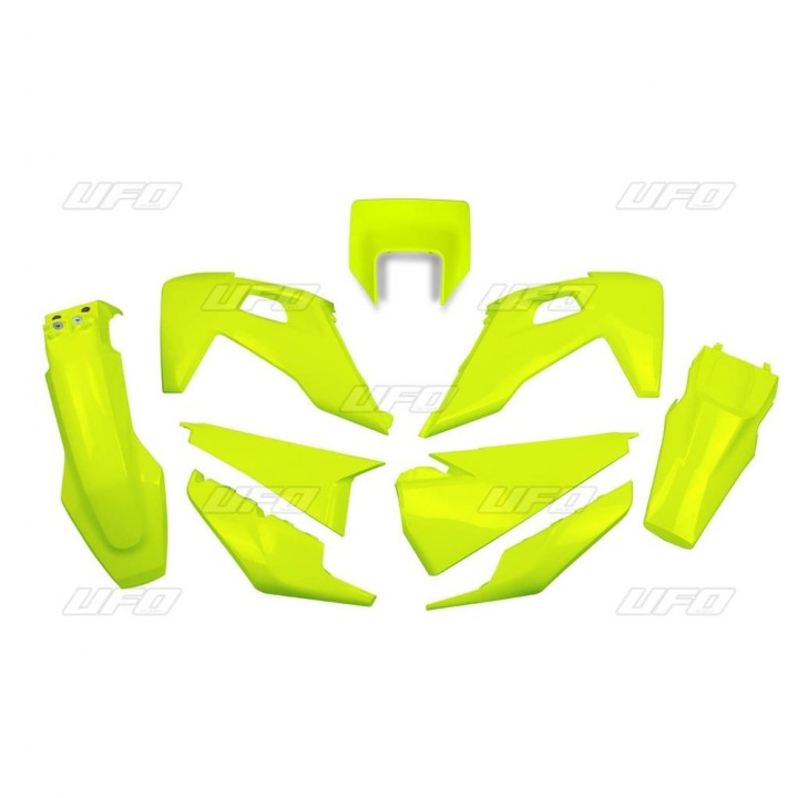 UFO komplet plastików husqvarna te 150 / 250 / 300 '20-'23, fe 250 / 350 / 450 / 501 '20-'23 z osłoną lampy