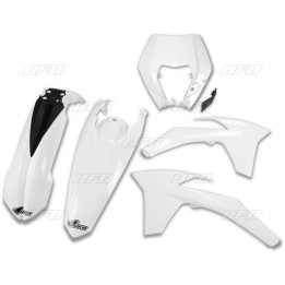 UFO komplet plastików ktm exc/excf '12-'13 z osłoną lampy