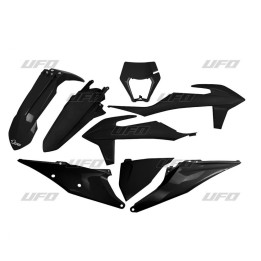 UFO komplet plastików ktm EXC 125 '20-'21, EXC 250 / 300 tpi '20-'23, exc-f 250 / 350 / 450 / 500 '20-'23 z osłoną lampy