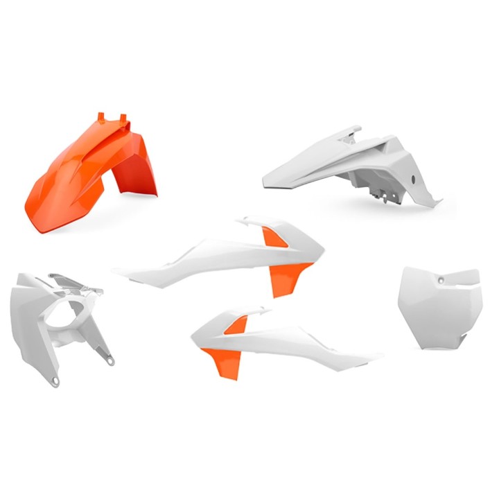 POLISPORT komplet plastików ktm SX 65 '16-'23 zestaw zawiera osłonę filtra powietrza (airbox)