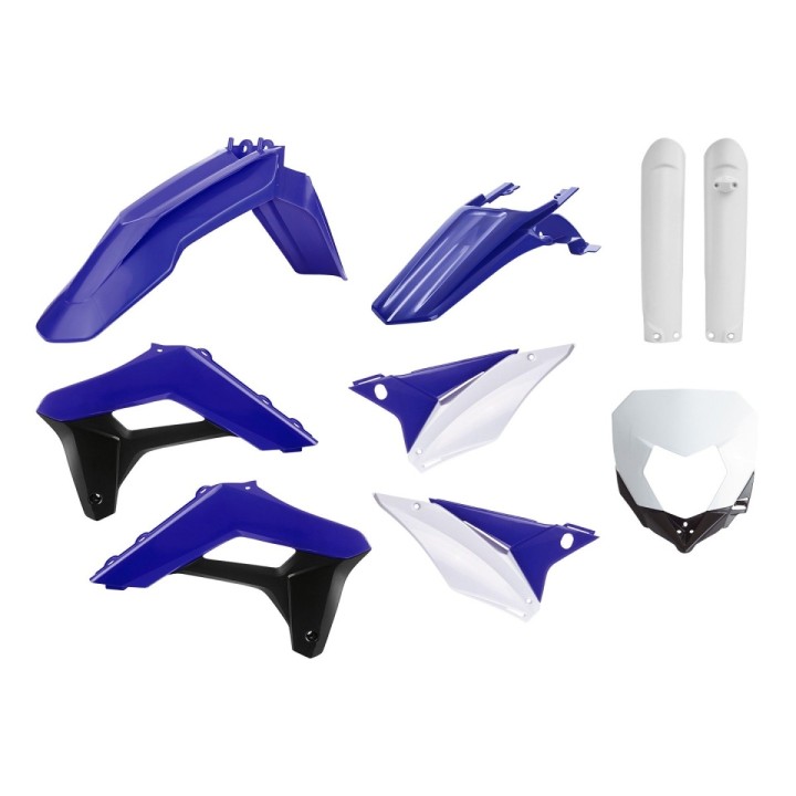 POLISPORT komplet plastików (full kit) sherco se-r/sef-r '17-'23 w zestawie osłona lampy (8679800003) i osłony amortyzatorów (8…