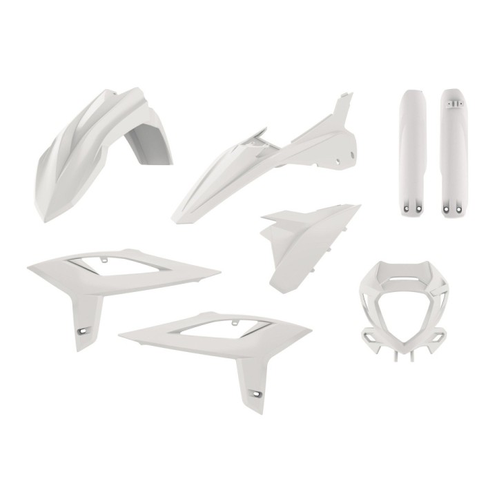 POLISPORT komplet plastików (full kit) beta rr 2T/4T '20-'22 w zestawie osłona lampy (8667300001) i osłony amortyzatorów (84257…