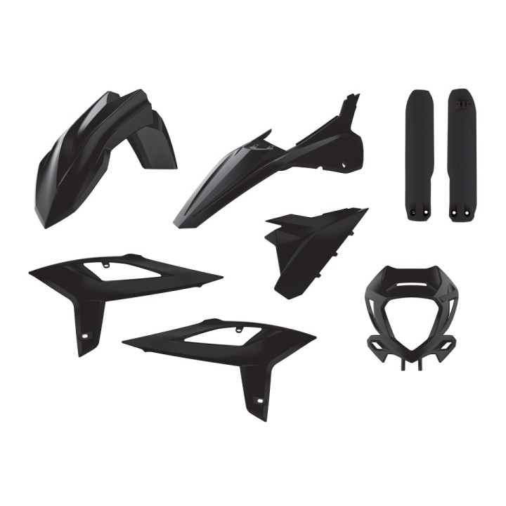 POLISPORT komplet plastików (full kit) beta rr 2T/4T '20-'22 w zestawie osłona lampy (8667300002) i osłony amortyzatorów (84257…