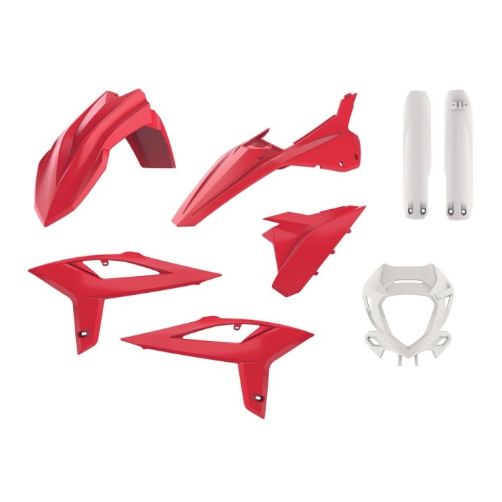 POLISPORT komplet plastików (full kit) beta rr 2T/4T '20-'22 w zestawie osłona lampy (8667300002) i osłony amortyzatorów (84257…
