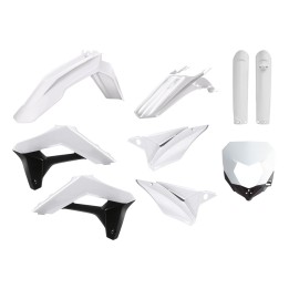 POLISPORT komplet plastików (full kit) sherco se-r/sef-r '17-'23 w zestawie osłona lampy (8679800001) i osłony amortyzatorów (8…
