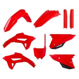 POLISPORT komplet plastików (full kit) honda crf 250R '22-'24; crf 450R '21-'24 w zestawie tablica przednia (8670700001) i osło…