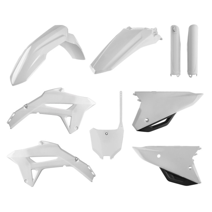 POLISPORT komplet plastików (full kit) honda crf 250R '22-'24; crf 450R '21-'24 w zestawie tablica przednia (8670700002) i osło…