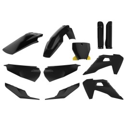 POLISPORT komplet plastików (full kit) husqvarna tc/fc tpi '19-'22 w zestawie tablica przednia (8666500006) i osłony amortyzato…