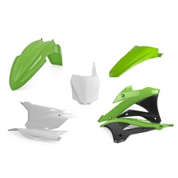 POLISPORT komplet plastików kawasaki kx 85 '14-'21; kx 100 '14-'21; kx 112 '14-'21 w zestawie tablica przednia (8662900002)