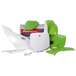 POLISPORT komplet plastików kawasaki klx 110 '02-'09 w zestawie tablica przednia (8661500010)