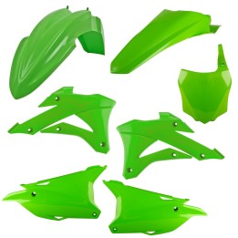 POLISPORT komplet plastików kawasaki kx 85 '22-'25; kx 100 '22-'25; kx 112 '22-'25 w zestawie tablica przednia (8662900001)