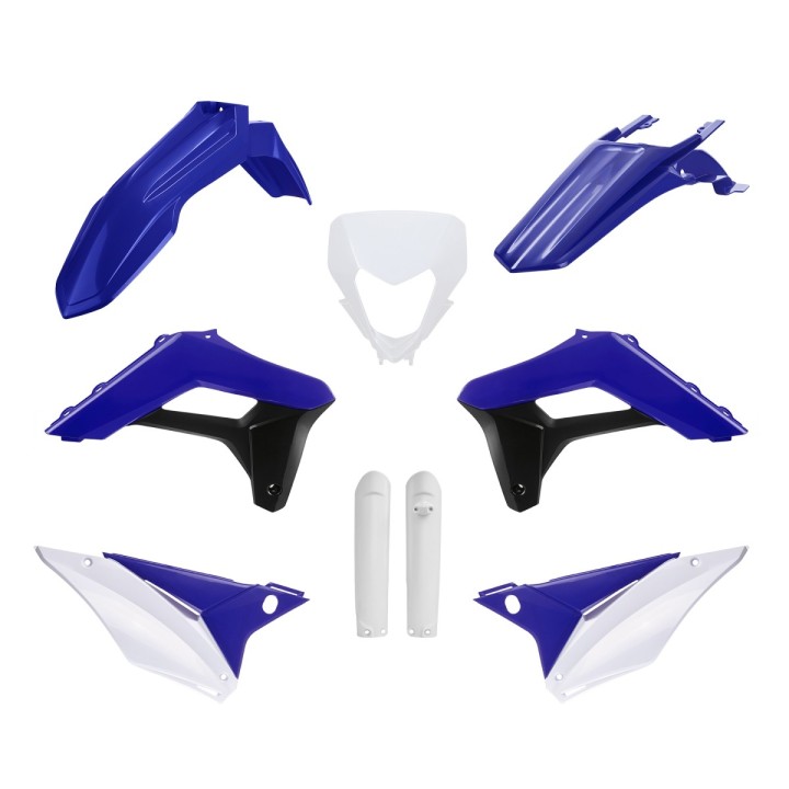 POLISPORT komplet plastików (full kit) sherco se-r/sef-r '24 w zestawie osłona lampy (8681100002) i osłony amortyzatorów (83986…