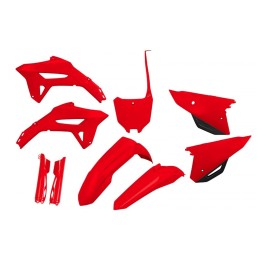 UFO komplet plastików (full kit) z osłonami teleskopów (amortyzatorów) honda crf 250 r '22-'24, crf 450 r '21-'24