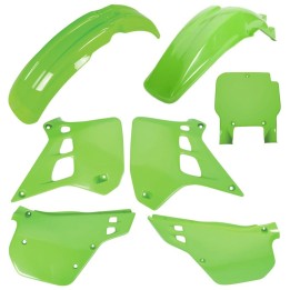 POLISPORT komplet plastików kawasaki kx 125 '90-'91 w zestawie tablica przednia (8672800001)