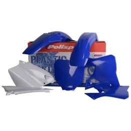 POLISPORT komplet plastików (full kit) yamaha yz 125/250 '00-'01 w zestawie tablica przednia (8658000003) i osłony amortyzaroró…