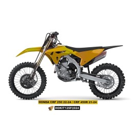 UFO komplet plastików (full kit) z osłonami teleskopów (amortyzatorów) honda crf 250 r '22-'24, crf 450 r '21-'24