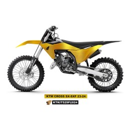 UFO komplet plastików (full kit) z osłonami teleskopów (amortyzatorów) ktm SX 125 / 250 / 300 tbi '23-'24, sx-f 250 / 350 / 450…