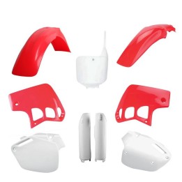 POLISPORT komplet plastików (full kit) honda cr 500 '95-'00 w zestawie tablica przednia (8680800001) i osłony amortyzarorów (83…