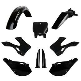 POLISPORT komplet plastików (full kit) kawasaki kx 125/250 '99-'02 w zestawie tablica przednia (8677000002) i osłony amortyzaro…