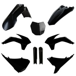POLISPORT komplet plastików (full kit) ktm sx/sx-f/xc-f '13-'14 w zestawie tablica przednia (8659100003) i osłony amortyzatorów…