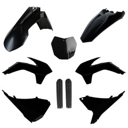POLISPORT komplet plastików (full kit) ktm sx/sx-f/xc-f '15 w zestawie tablica przednia (8659100003) i osłony amortyzatorów (83…