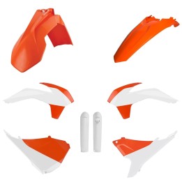 POLISPORT komplet plastików (full kit) ktm exc/exc-f '16 w zestawie osłony amortyzatorów (8398600002)