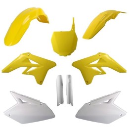 POLISPORT komplet plastików (full kit) suzuki rmz 250 '07-'09 w zestawie tablica przednia (8660400002) i osłony amortyzarorów (…