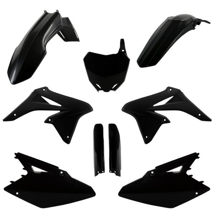 POLISPORT komplet plastików (full kit) suzuki rmz 250 '10-'18 w zestawie tablica przednia (8659300003) i osłony amortyzarorów (…