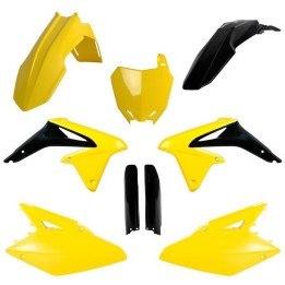 POLISPORT komplet plastików (full kit) suzuki rmz 450 '08-'17 w zestawie tablica przednia (8659300001) i osłony amortyzarorów (…