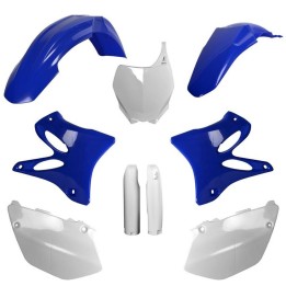 POLISPORT komplet plastików (full kit) yamaha yz 125/250 '06-'07 w zestawie tablica przednia (8658100001) i osłony amortyzaroró…