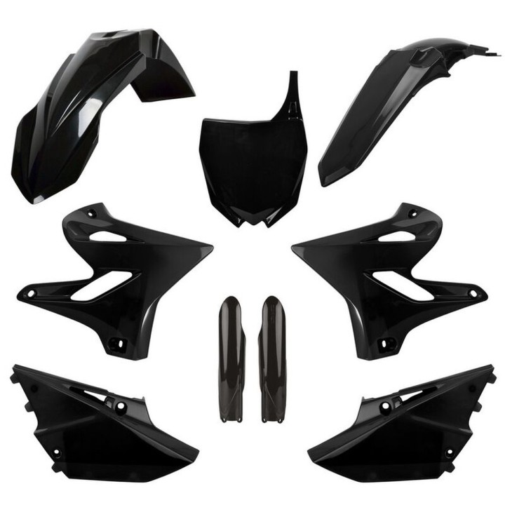 POLISPORT komplet plastików (full kit) yamaha yz 125/250 '15-'21 w zestawie tablica przednia (8678400002) i osłony amortyzaroró…