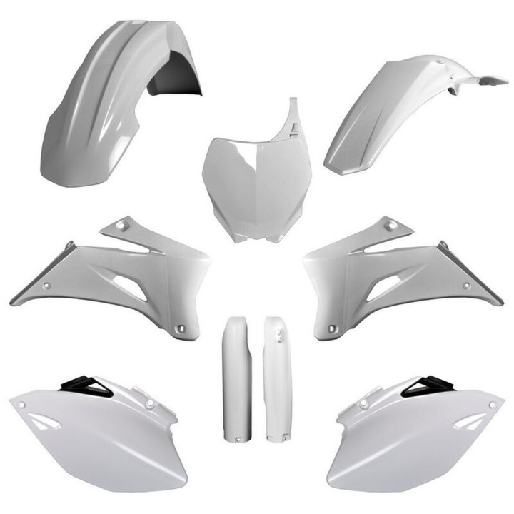 POLISPORT komplet plastików (full kit) yamaha yz 250F '06-'07; yz 450F '06-'07 w zestawie tablica przednia (8658100001) i osłon…