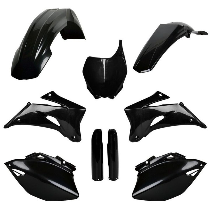 POLISPORT komplet plastików (full kit) yamaha yz 250F '06-'07; yz 450F '06-'07 w zestawie tablica przednia (8658100004) i osłon…