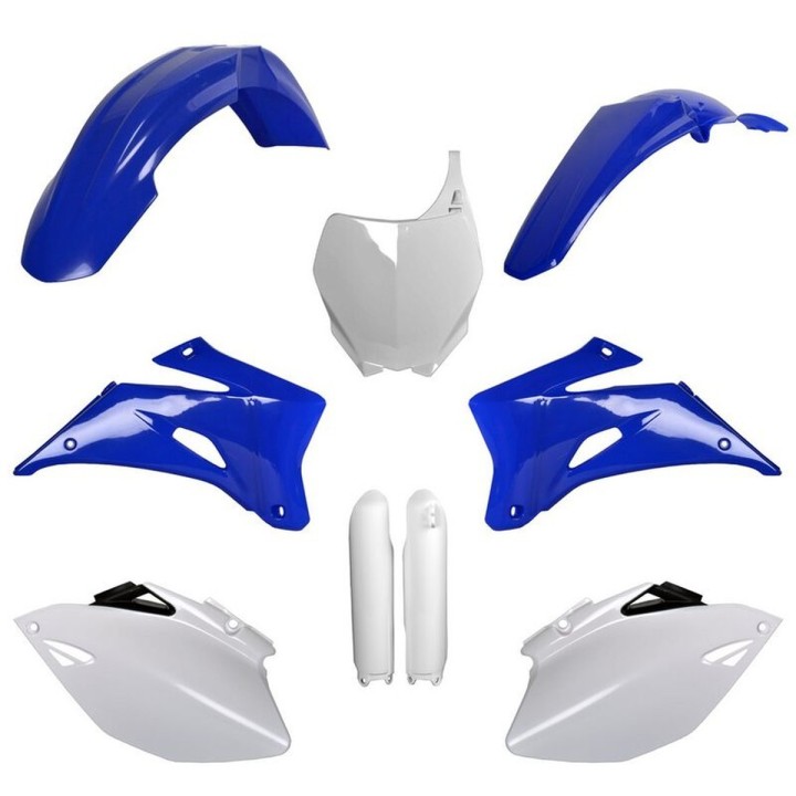 POLISPORT komplet plastików (full kit) yamaha yz 250F '08-'09; yz 450F '08-'09 w zestawie tablica przednia (8658100001) i osłon…