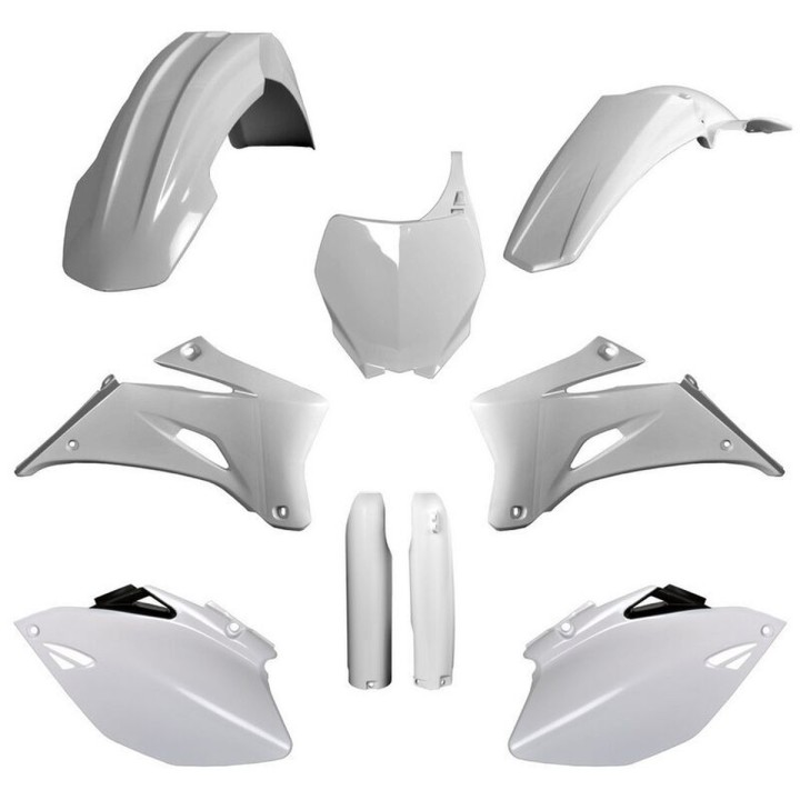 POLISPORT komplet plastików (full kit) yamaha yz 250F '08-'09; yz 450F '08-'09 w zestawie tablica przednia (8658100001) i osłon…