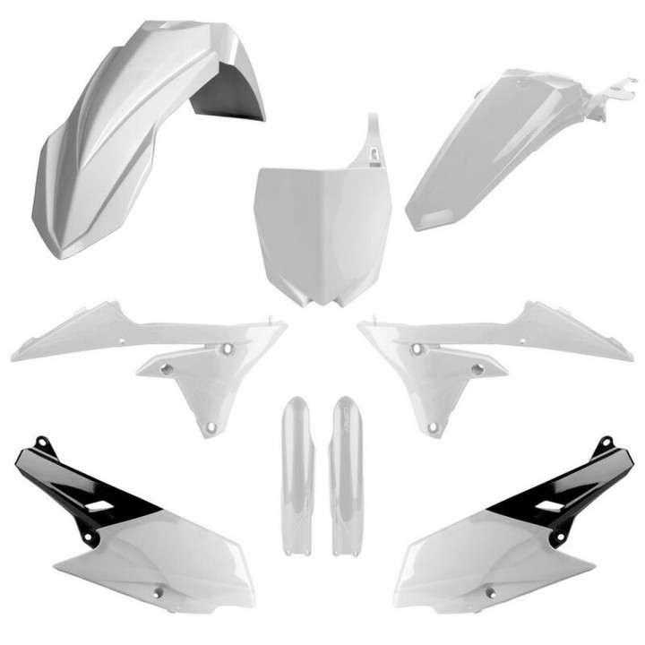 POLISPORT komplet plastików (full kit) yamaha yz 250F '14-'18; yz 450F '14-'17 w zestawie tablica przednia (8678400001) i osłon…