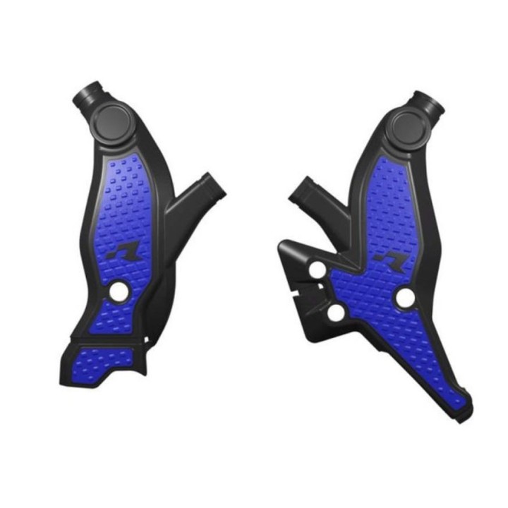 Plastiki i naklejki RACETECH (rtech) osłony ramy (komplet) T7 revolution yamaha tenere 700 '19-'24 - niebieski