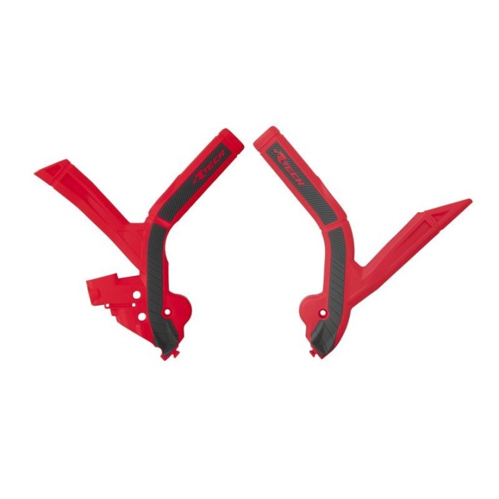 Plastiki i naklejki RACETECH (rtech) osłony ramy (komplet) bi-material super grip beta rr 250 / 300 / 350 / 390 / 430 / 480 '24,