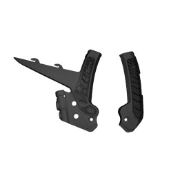 Plastiki i naklejki RACETECH (rtech) osłony ramy (komplet) bi-material super grip gas gas mc 125 / 250 '24, mcf 250 / 450 facto…