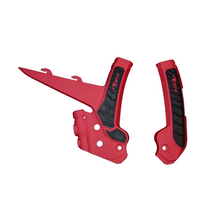 Plastiki i naklejki RACETECH (rtech) osłony ramy (komplet) bi-material super grip gas gas mc 125 / 250 '24, mcf 250 / 450 facto…