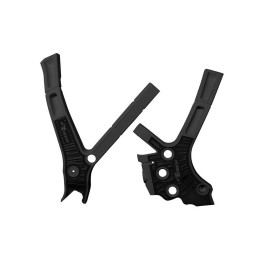 Plastiki i naklejki RACETECH (rtech) osłony ramy (komplet) bi-material super grip yamaha yz 125 / 250 '05-'24, fantic xe / xx 1…