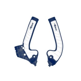 Plastiki i naklejki RACETECH (rtech) osłony ramy (komplet) bi-material super grip husqvarna tc 85 '18-'24