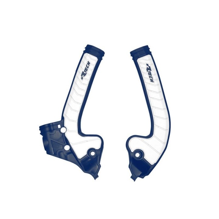 Plastiki i naklejki RACETECH (rtech) osłony ramy (komplet) bi-material super grip husqvarna tc 85 '18-'24