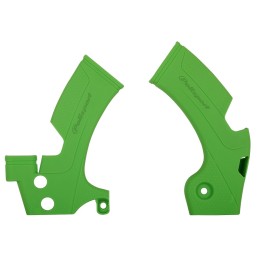 Plastiki i naklejki POLISPORT osłony ramy (komplet) kawasaki kx 450F '09-'18