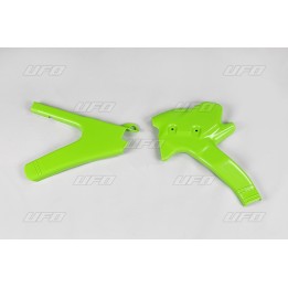 Plastiki i naklejki UFO osłony ramy kawasaki kdx 200 '95-18