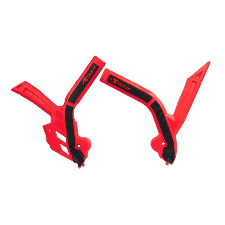 Plastiki i naklejki RACETECH (rtech) osłony ramy (komplet) bi-material super grip beta rr 125 / 250 / 300 / 350 / 430 / 480 '20…