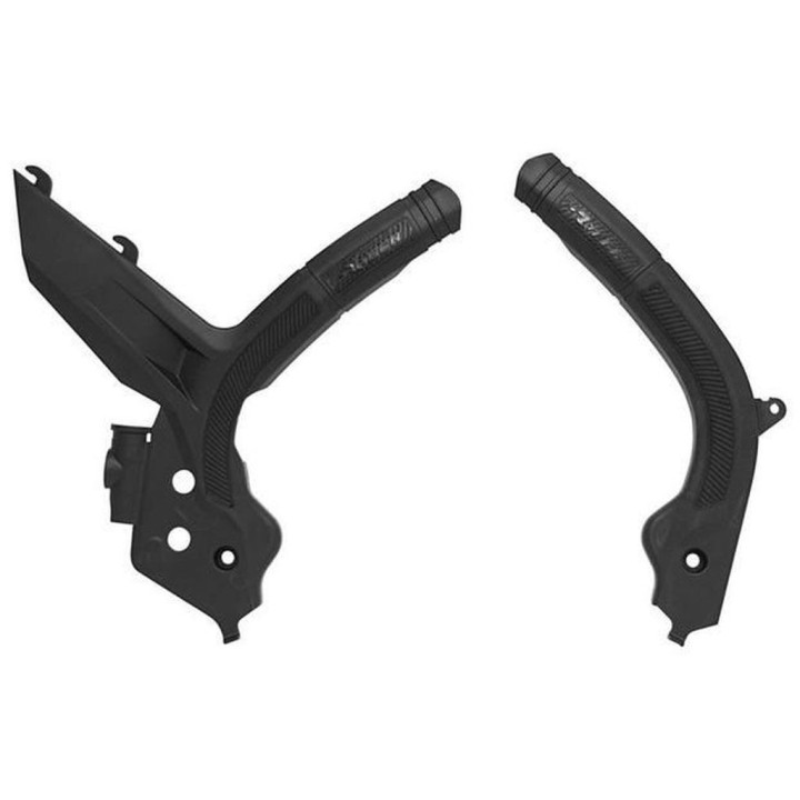 Plastiki i naklejki RACETECH (rtech) osłony ramy (komplet) bi-material super grip honda crf 450 r / rx '21-'24, crf 250 r / rx…