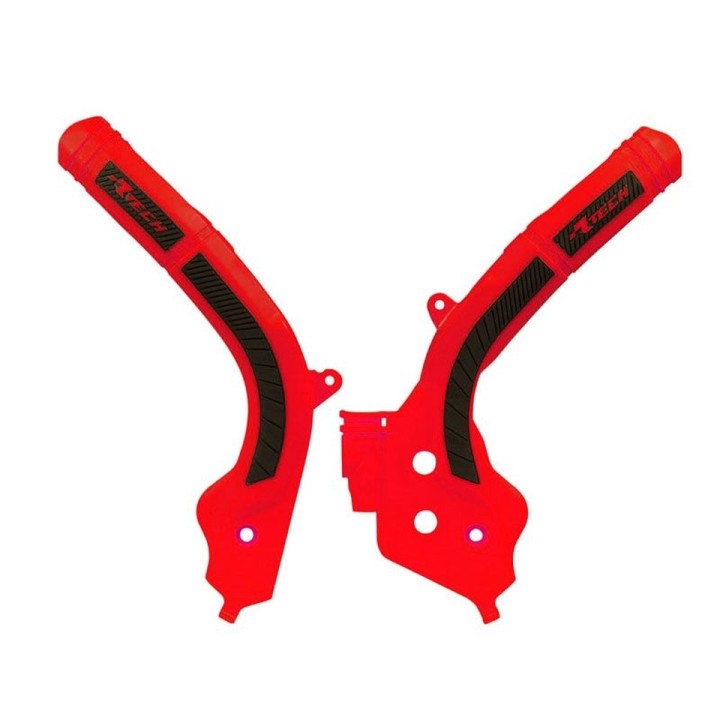 Plastiki i naklejki RACETECH (rtech) osłony ramy (komplet) bi-material super grip gas gas mc/mc-f/ec/ec-f 125/250/300/350/450 '…