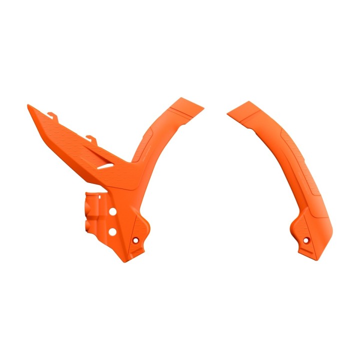 Plastiki i naklejki POLISPORT osłony ramy (komplet) ktm sx/sx-f/xc/xc-f '23-'26; exc/exc-f '24-'26